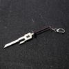 Japanese Anime Mini Alloy Weapon Model Keychains Cosplay Sword Pendant Key Ring Katana Backpack Keychain For Men Jewelry Gifts