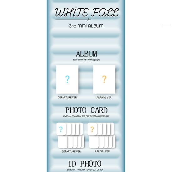 SEVENUS - 3rd Mini Album - WHITE FALL (ARRIVAL VER)