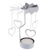 Metal Rotary Candle Holder Light Carousel Stand Tea rollingHome Christmas