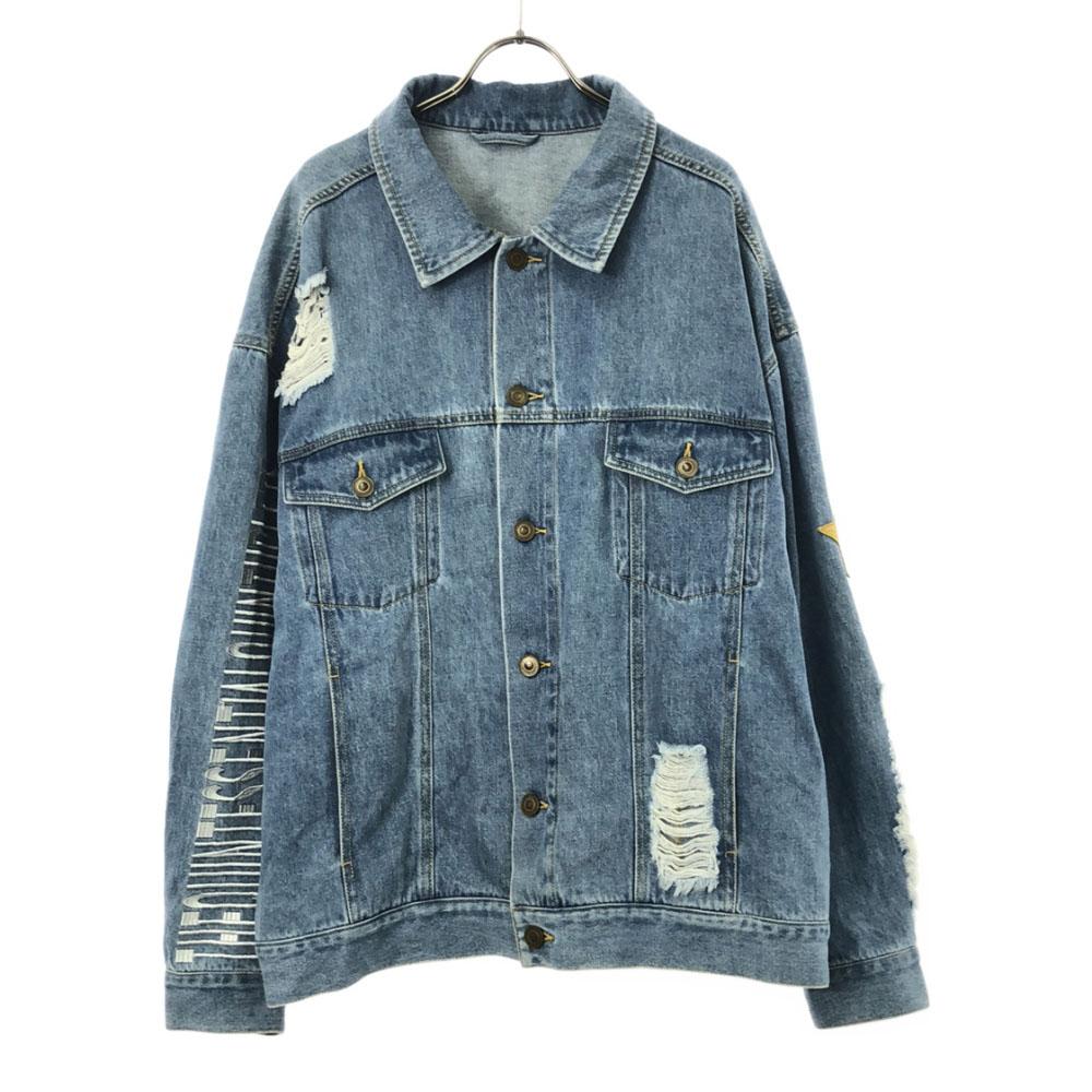 

Квинтэссенциальные квинтюплеты Накано Май вышивка Джинсовая куртка Мужская Б/у