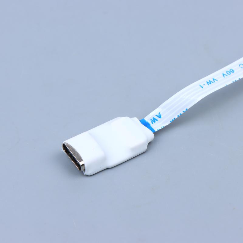 USB Type-C To CR2450 Battery Adapter Converter 3-30V Input Flexible Thin FFC Cable for IoT Sensor Power Supply