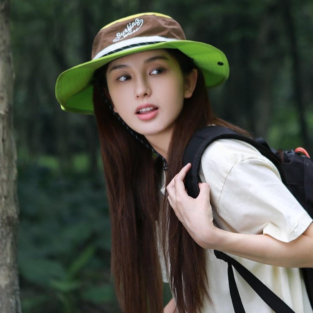 Anti-Sun Fishing Cap Trendy Sunscreen Hat New Beach Hat  Outdoor Sports