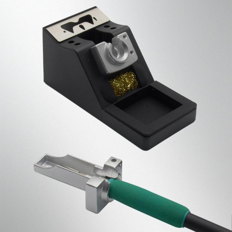 Aluminum Alloy Soldering Iron Stand With Stable Base And Automatic Temperature Control Professional Welding Equipment