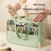 Summer Cooling Transparent Waterproof Makeup Bag - Large Capacity, Portable, Fashionable Storage Solution.