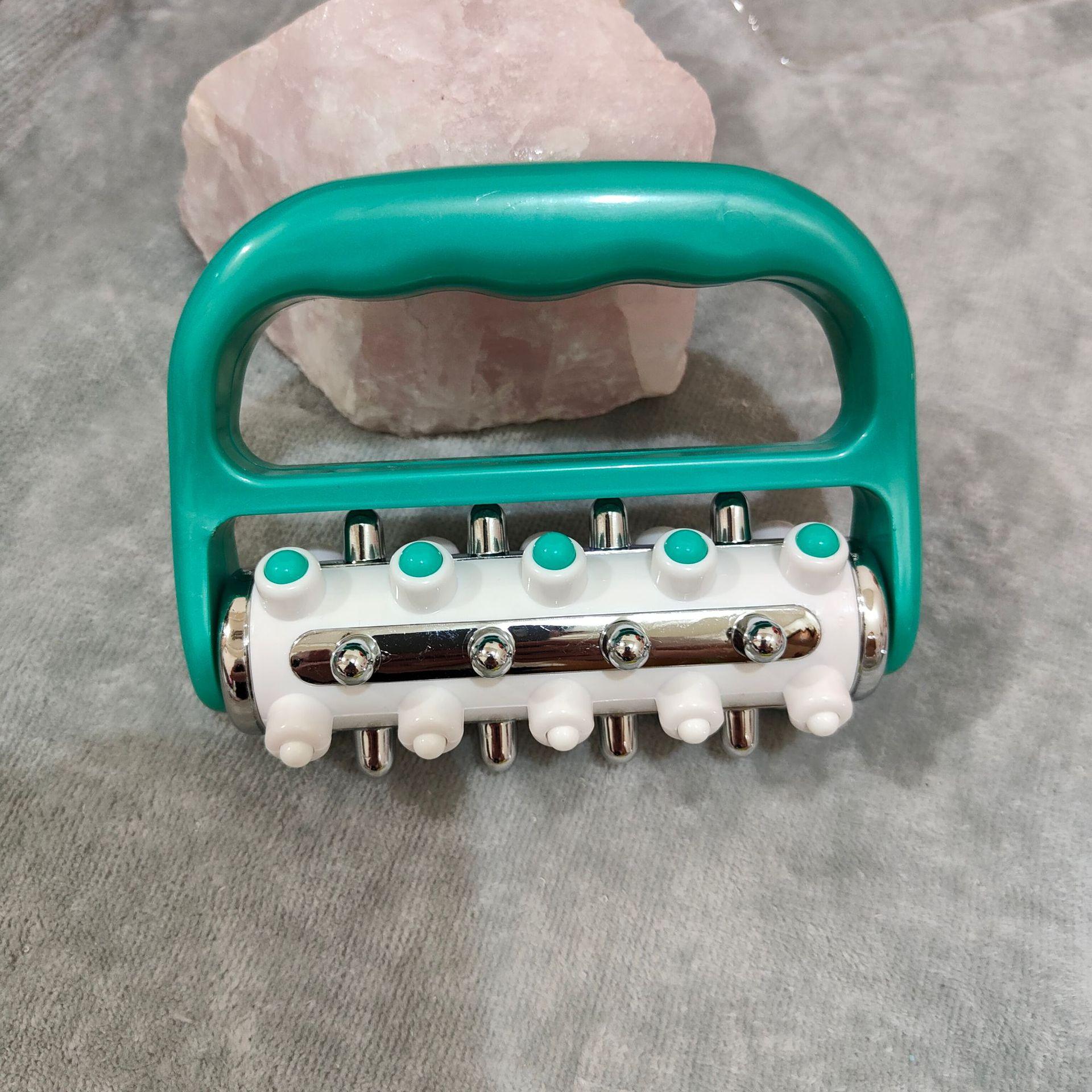 

Fat Control Roller Massager Anti Cellulite Weight Loss Leg Abdomen Neck Buttocks Fast Face Lift Tools Roller Health Care Tool зелений