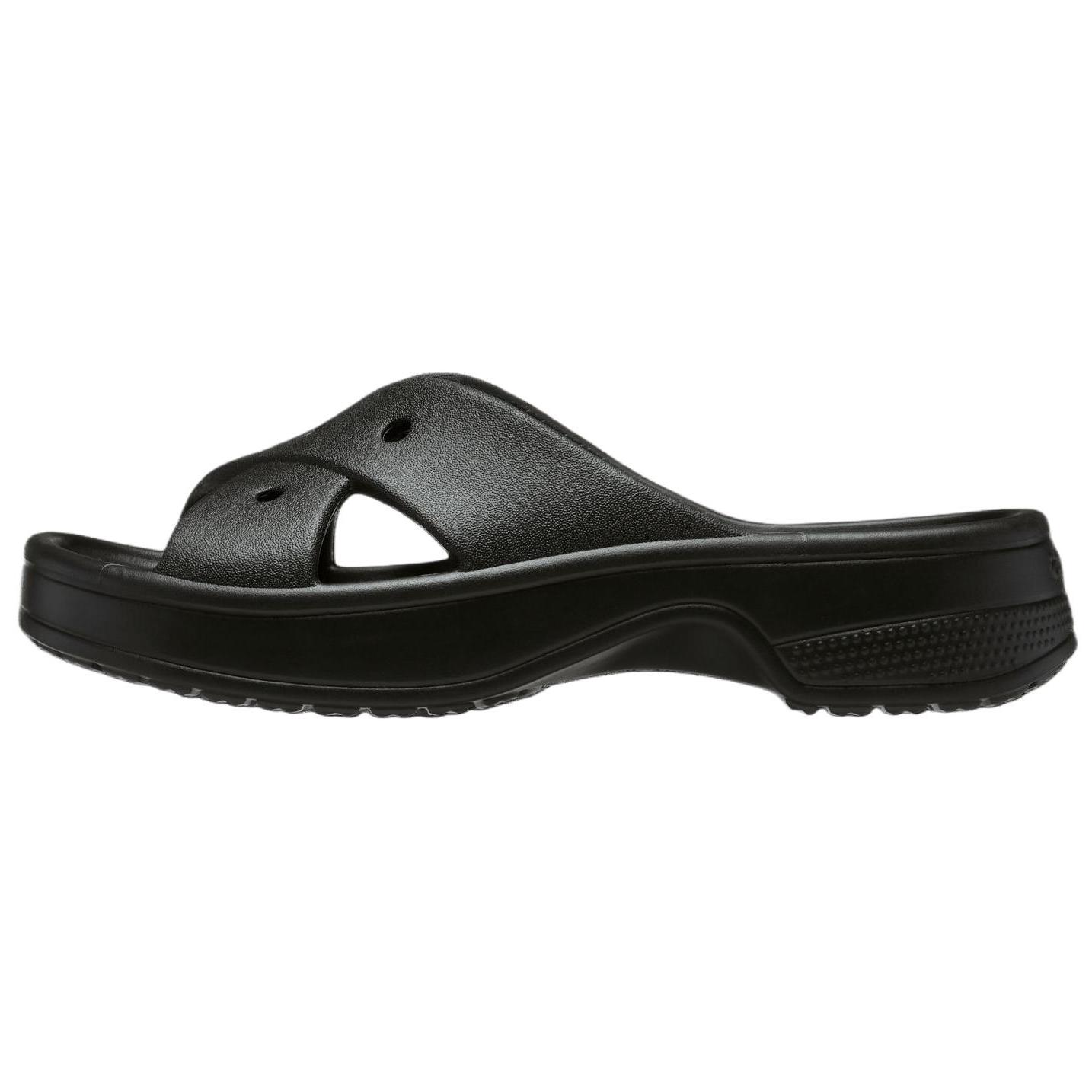 

Crocs Casual Simple EVA Anti-Friction Slide Sandals Women Footwear Black 210840-001 38-39