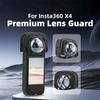 Lens Guard Protective Cover Compatible For 360 X4 9H Hardness Sports Cameras Lens Guard With Clips Supplies