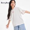BARRY BANNY Girls' Summer Casual Short-Sleeve T-Shirt