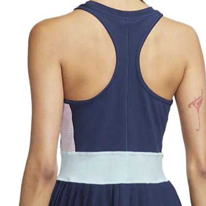 New NikeCourt Dri FIT Slam Women's Tennis Dress DV0360-410