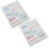 2pcs Clear Stamps  Interesting  Reusable  Material Transparent Appearance Embossing Scr