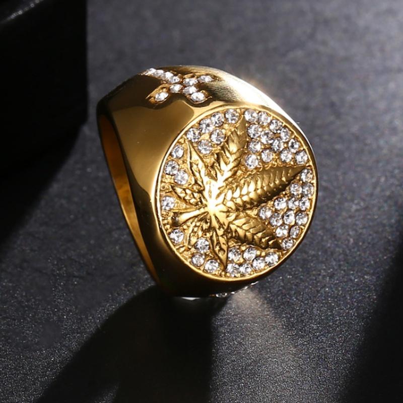Klassische Retro Crown König Ring Männer Mode Punk einfache Biker Ring paar Schmuck Geschenk