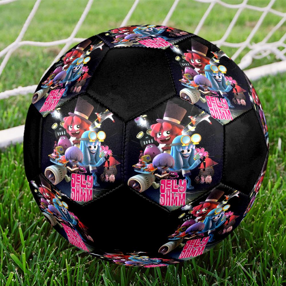 Jelly Jamm Theme Size 5 Soccer Ball, Suitable for Both Indoor and Outdoor Matches, a Gift Suitable for Everyone.