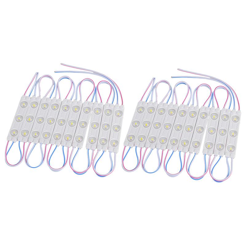 20Pcs 12V Warm White Interior LED Load Bay Light Fit for Renault Trafic Van LH SL Sport SWB LWB DCi