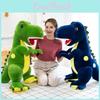 Extra Weiches und Buntes Großes Dinosaurier Plüschtier Kissen für Kinder Perfektes Geburtstagsgeschenk