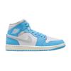 Air Wmns Air Jordan 1 Mid 'Dark Powder Blue' BQ6472-400