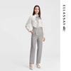 ELLASSAY Women's Slim Fit Commuter Wool Pants