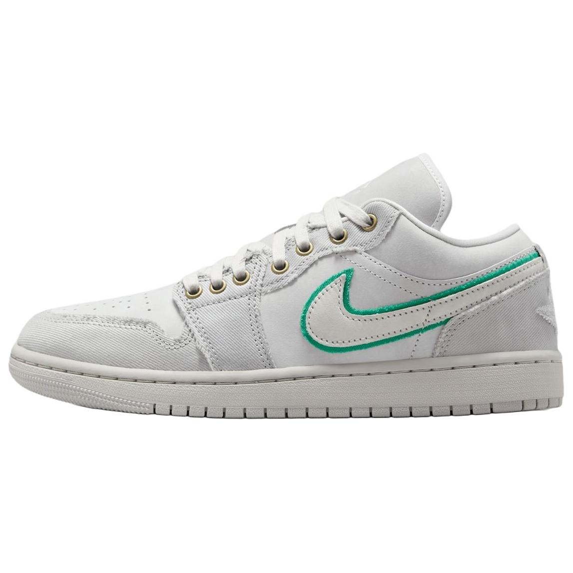 

Женские кроссовки Air Jordan 1 Low SE Distressed Светло-дымчато-серый Чисто-платиновый Белоснежный IH3369-077 40