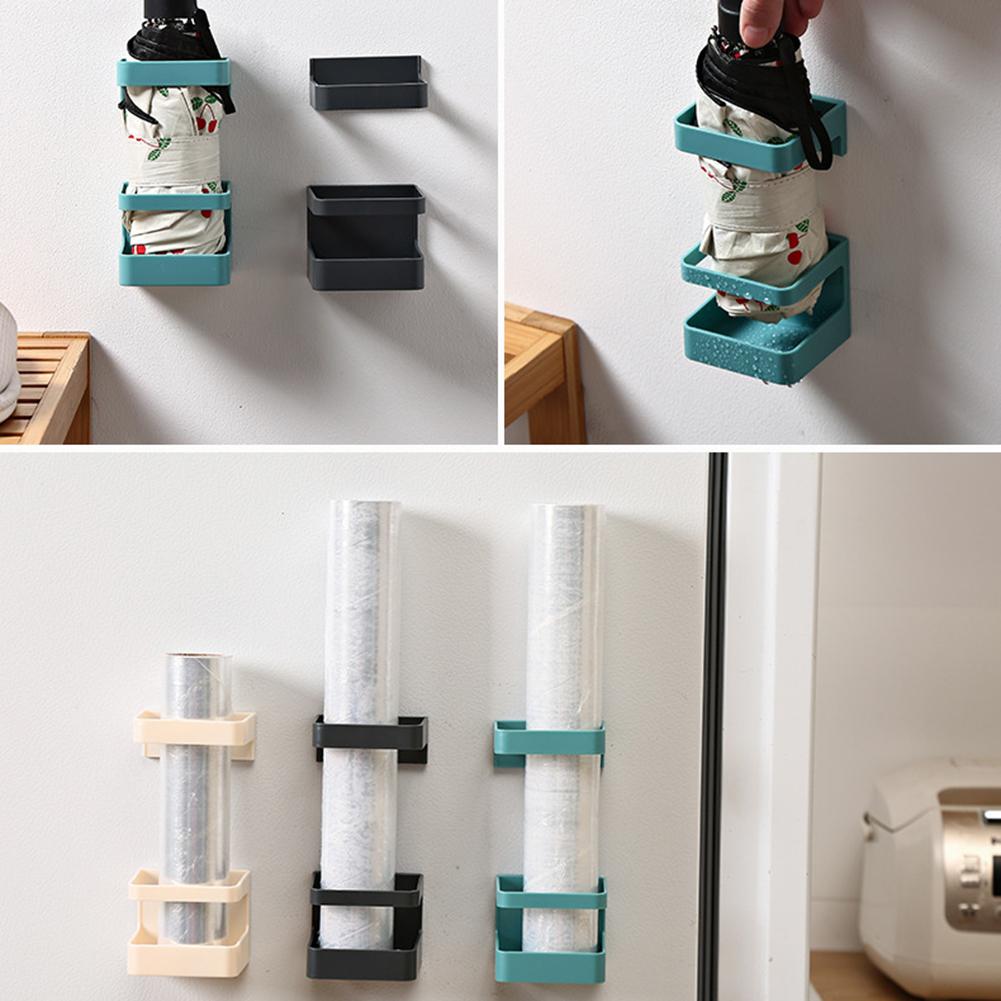 Wall Mounted Umbrella Holder Umbrella Storage Rack No Drill Solid for Home Use A