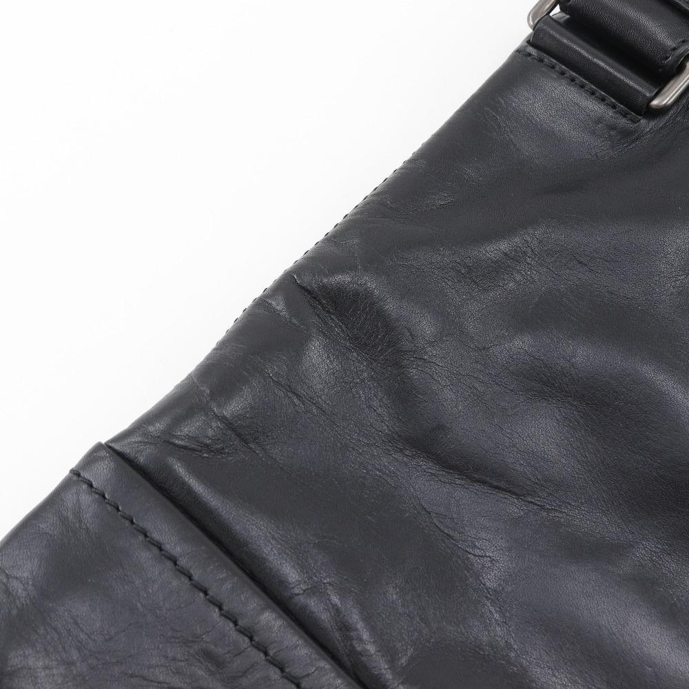 BALLY TAS Business bag 2WAYShoulder black leather mens Used