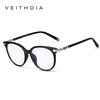 Veithdia Unisex Fashion  Eyeglasses Frame Vintage Clear Lens Glasses Optical Spectacle Frame V8003