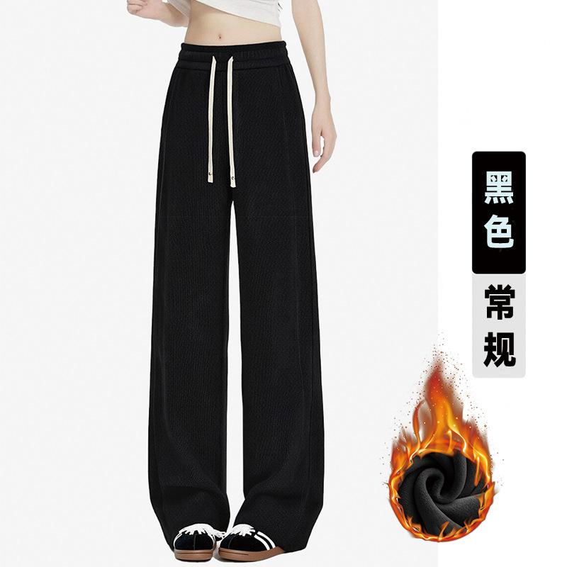 Version Wide Leg Pants Women's Spring New High Waist Skinny Versatile Casual Pants