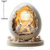 Easter Acrylic Bunny Egg Ornaments Rabbit Crafts for Easter Party Desktop - 2D Flat Acrylic Desktop Ornament, Wall Decor Art, Four Seasons Decoration
