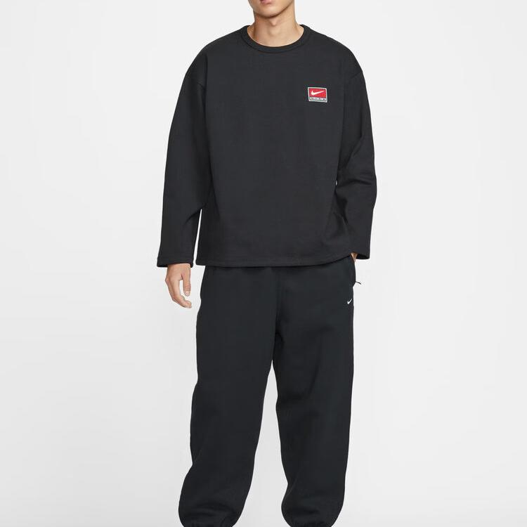 Nike As M Nl Midweight Crew Top Round Neck Pullover Long Sleeve T-Shirt Men tops IF1340-010