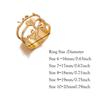Custom Broad Surface Name Heart Rings Women Unisex Gold Color Personalization 6-10 Size Wedding Bride Jewelry Stainless Steel