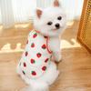 Striped Puppy Shirt Dog Summer Vest Cute Thin Hoodies for Dogs Chihuahua Bichon Witer Dog Undershirt Cat Clothing Pet Sweatshirt
