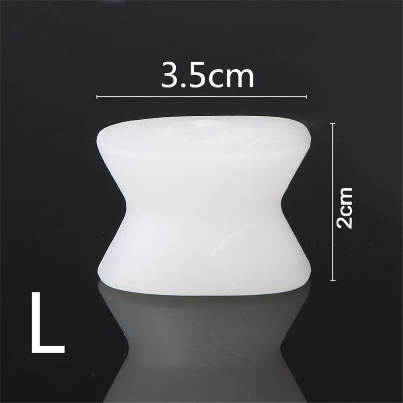 Silicone Foot Finger Toe Separator Adjuster Hallux Valgus Pedicure Corrector Feet Care Bunion Bone Thumb Valgus Protector