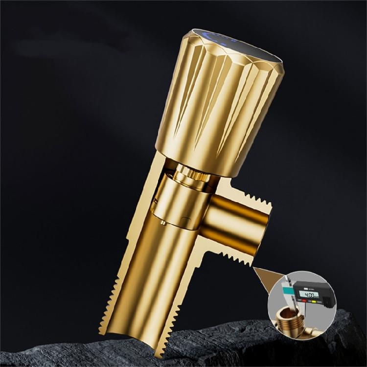 Thickened Anti Leak Angle Valves Bathroom Plumbing Angle Valves Metal Valves for Bathroom Shower Sink Faucets