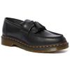 Dr. Martens Adrian Yellow Stitch Leather Tassel Loafers 'Black Smooth' Men's 22209001