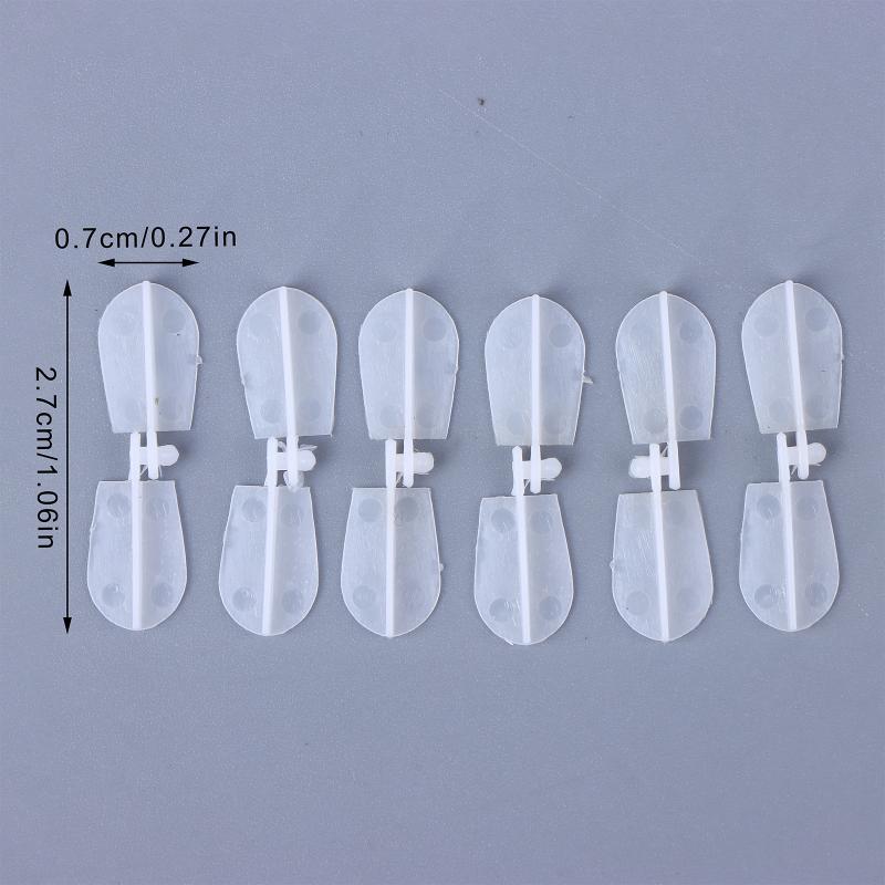 

6 Pcs Micro Hatch Hinges For Rc Aircraft Model Accessories Replacement Parts Connecting Aircraft Wings