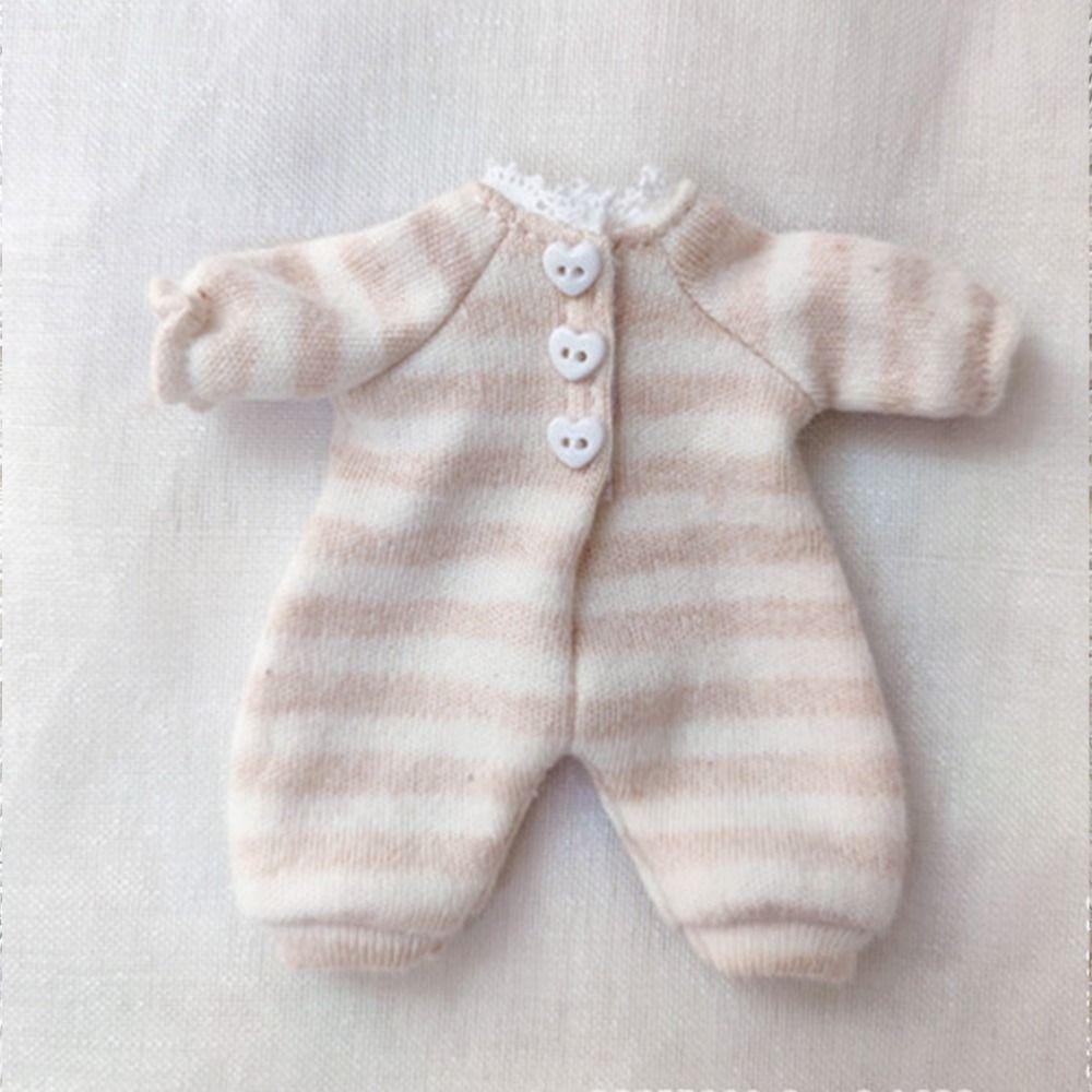 Overalls For 1/11OB11 Dolls Handmade Hoodies Doll Hoodies Clothes Doll Tops Sweatshirt Outfits
