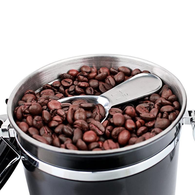 2Pcs Dual-Scale Stainless Steel Measuring Spoon: 15ml/30ml Precision Scoop for Coffee & Baking