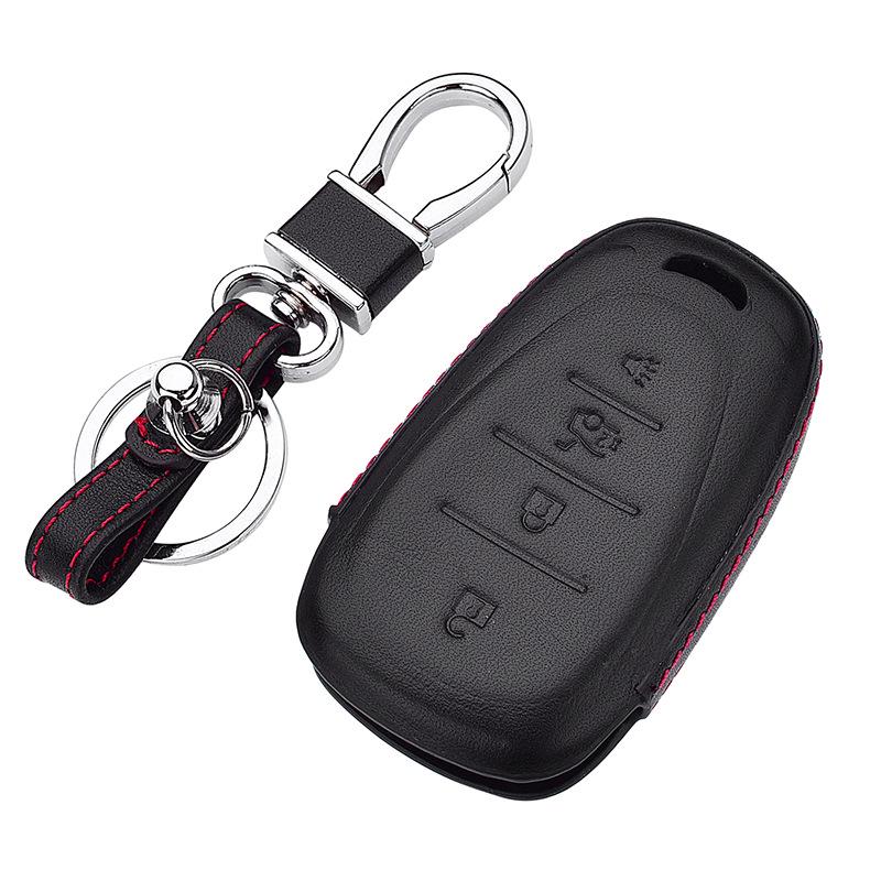 Chevrolet Malibu XL, Equinox, Blazer, Camaro 4D Cowhide Car Key Case