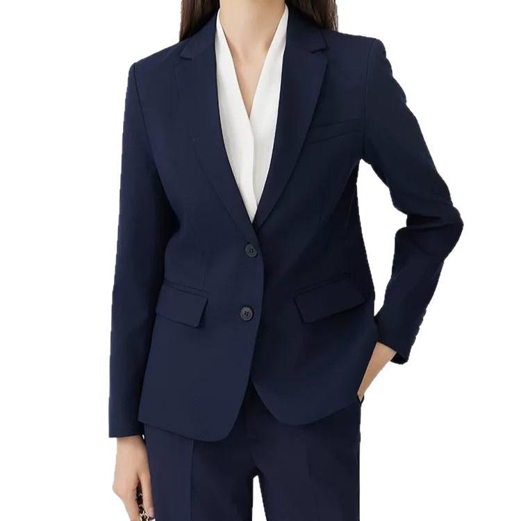 Women's Slim Fit Two-Button Wrinkle-Free Interview Suit Set