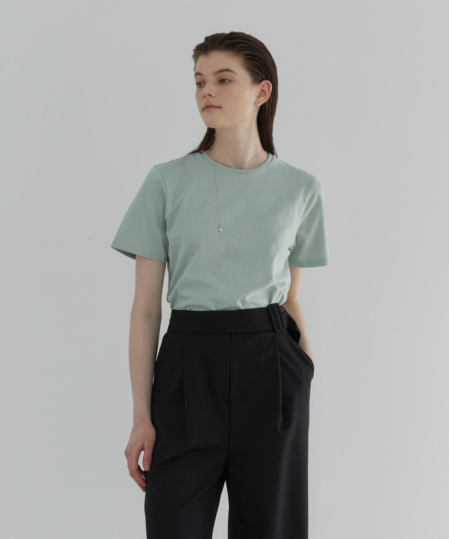 Modern Able Logo Cotton Basic T-Shirt - Green M