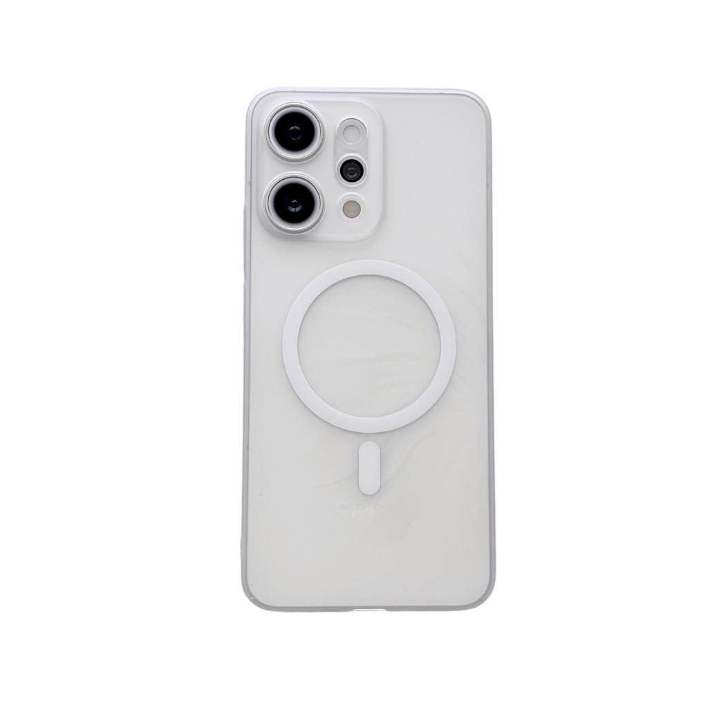 Applicable to OPPO Reno16 mobile phone case hardened high transparency Findx9spro magnetic matte heat dissipation K13 protective case