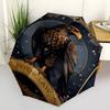 1pc Ravenclaw Eagle Wisdom Treasure Umbrella with Plastic Handle,Suitable for All Seasons Travel Outdoor Multi-functional UmbrellaDCS247