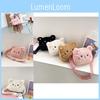 Sac bandoulière en peluche adorable pour enfants, motif chat mignon, doux et résistant