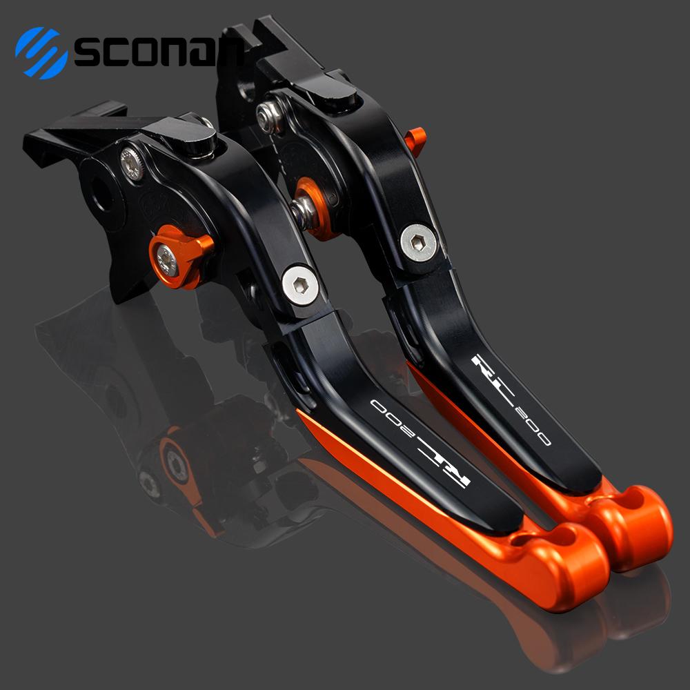 

Левый и правый тормозные рычаги сцепления, набор для KTM RC200 RC 200 2014 2015 2016, мотоцикл для мотокросса F