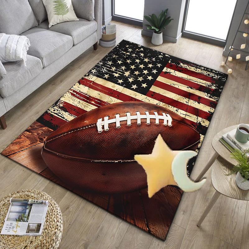 Baseball Passion And Heritage Office Rug Chair Mat, Game Carpet, Suitable for Front Door, Bedroom, Living Room, Desk, Holiday Gift