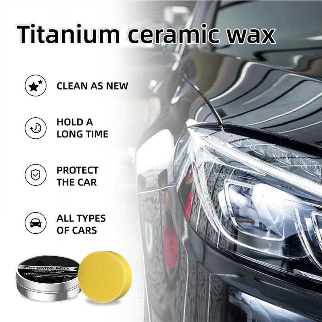 Car Wax Ceramic Coating Paint Restorer Scratches Repair Dustproof Car Wax Paste Polish Vehicle Scratch Removal Car Polish