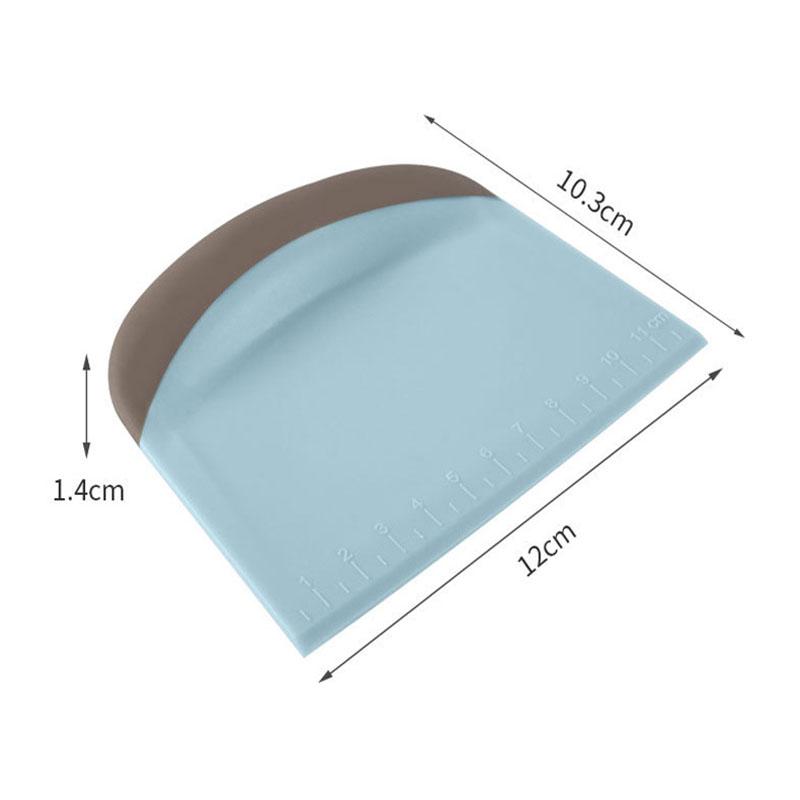 

Dough Scraper Bowl Scraper Bread Cream Cake Pizza Cutter Bench Scraper Dough Cutter DIY Baking Kitchen Cooking Tools With Scale