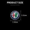 Auto Innenaufkleber Mittelkonsole Aufkleber Emblem Abzeichen Für Alfa Romeo 156 159 147 4C 8C 166 Giulia Giulietta Mito Stelvio