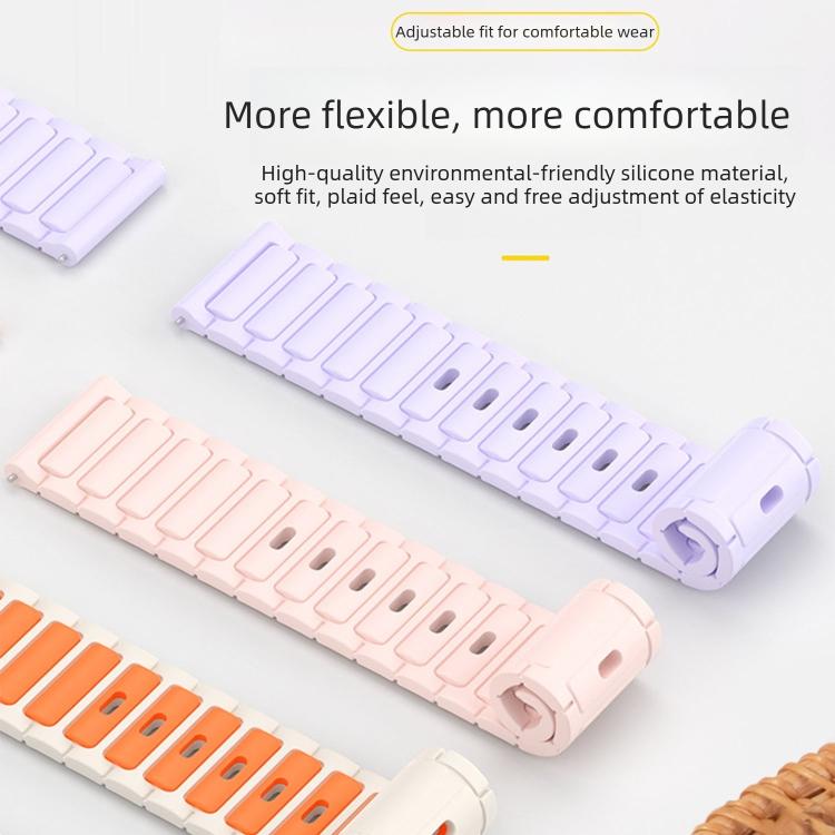 I‑Shape Texture Reverse‑Buckle Silicone Watch Band for Huawei Band 11 / Band 11 Pro, Replacement Wrist Strap, Strap Only