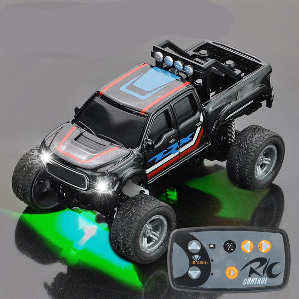 Alloy Remote Control Car Pickup Off-road Vehicle Rechargeable Drift Racing Car Children's Car Electric Toy