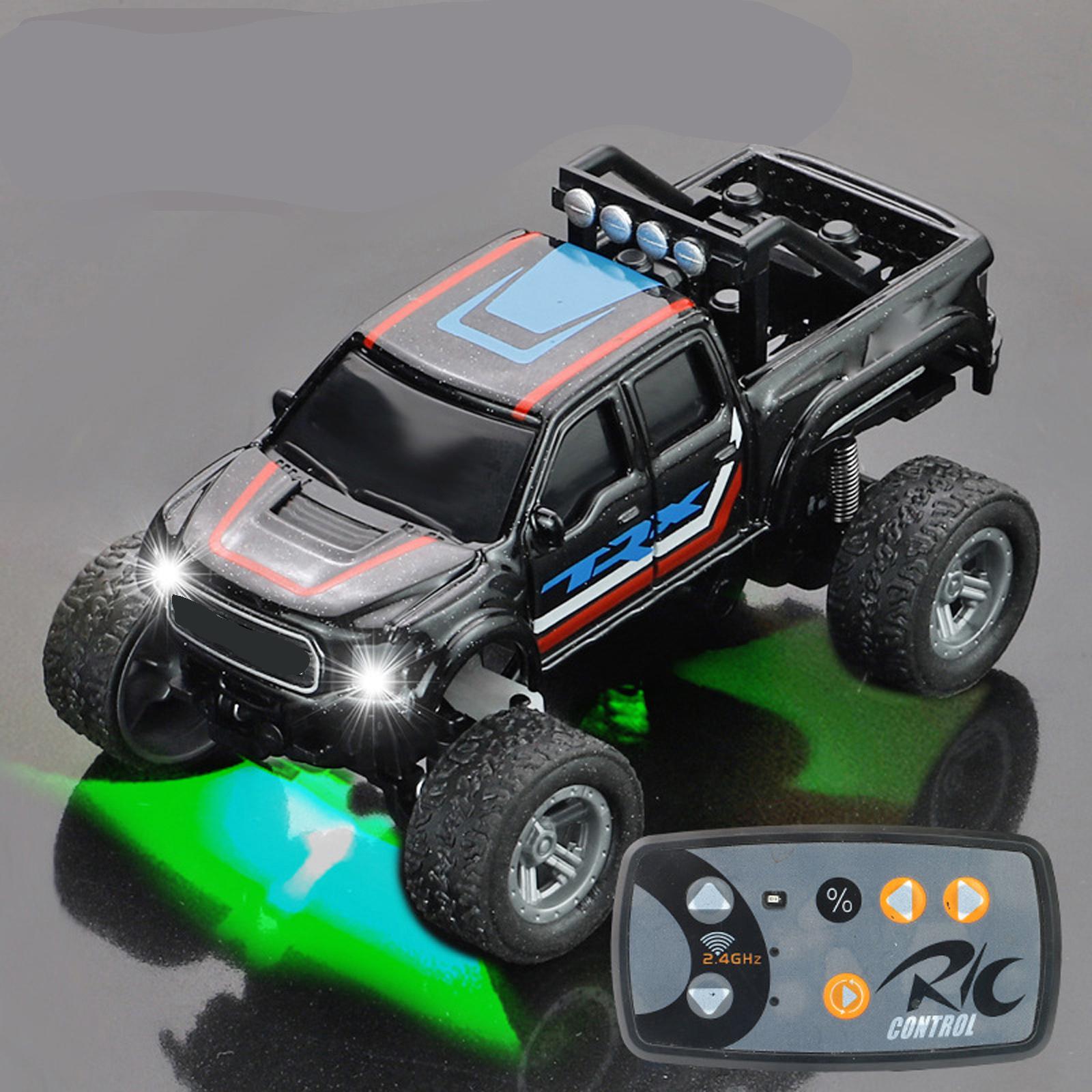 

Сплав Машина на радиоуправлении Пикап Внедорожник Перезаряжаемый Дрифтовая гоночная машина Детская машина Электрическая игрушка One Size