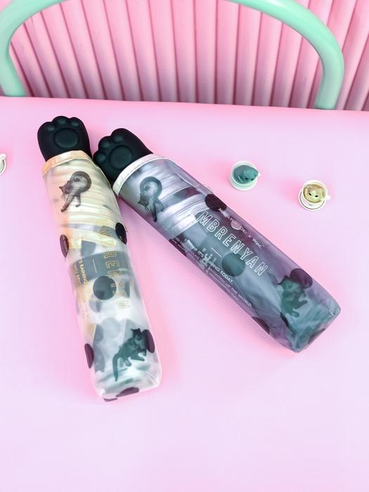 WPC. WPC. Umbrella Dot Catbrella Transparent 3-Tier Umbrella PT-OM006-002 Off-White_MINI